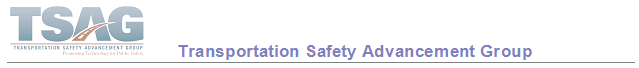 Transportation Safety Advancement Group (TSAG) logo.